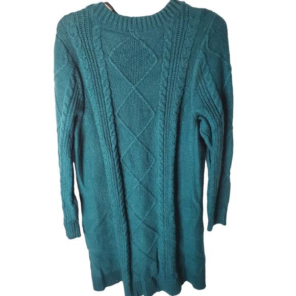 Torrid At the Knee Cotton Acrylic Cable Dress, Botanical Garden, NWT, 2X - Picture 3 of 6